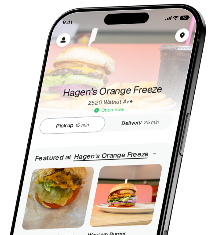Hagen's Orange Freeze app preview