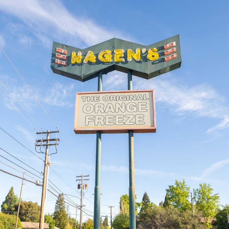 Welcome To Hagen’s Orange Freeze