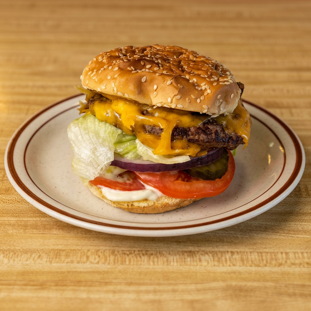Triple Cheeseburger.